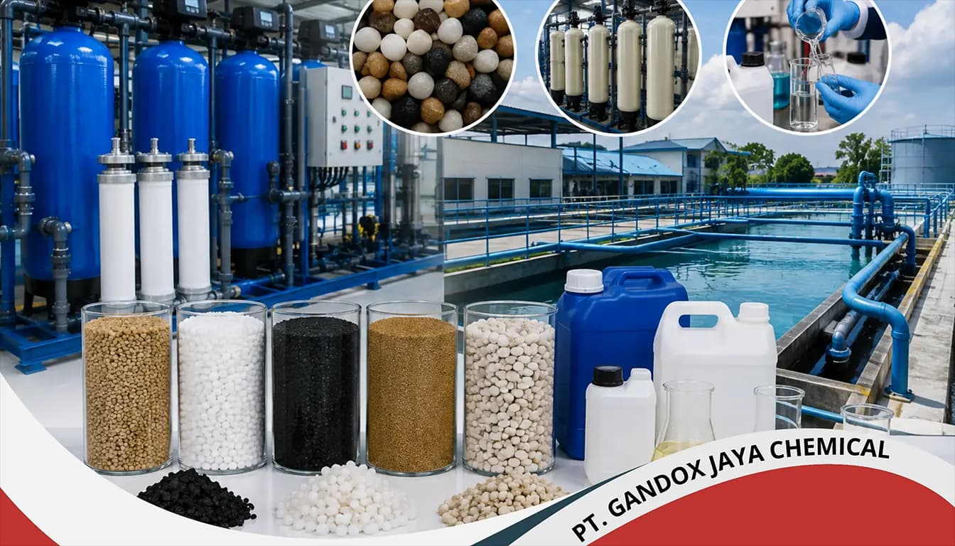 Supplier Media Filter Air dan Chemical Water Treatment di Subang